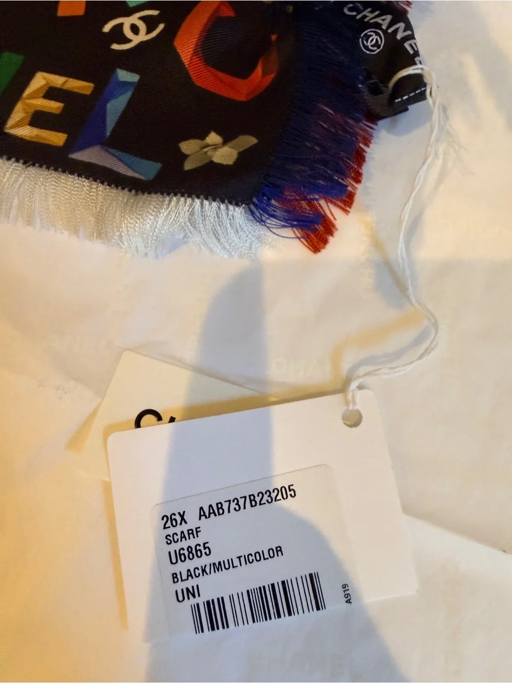 CHANEL Silk Neckerchief
